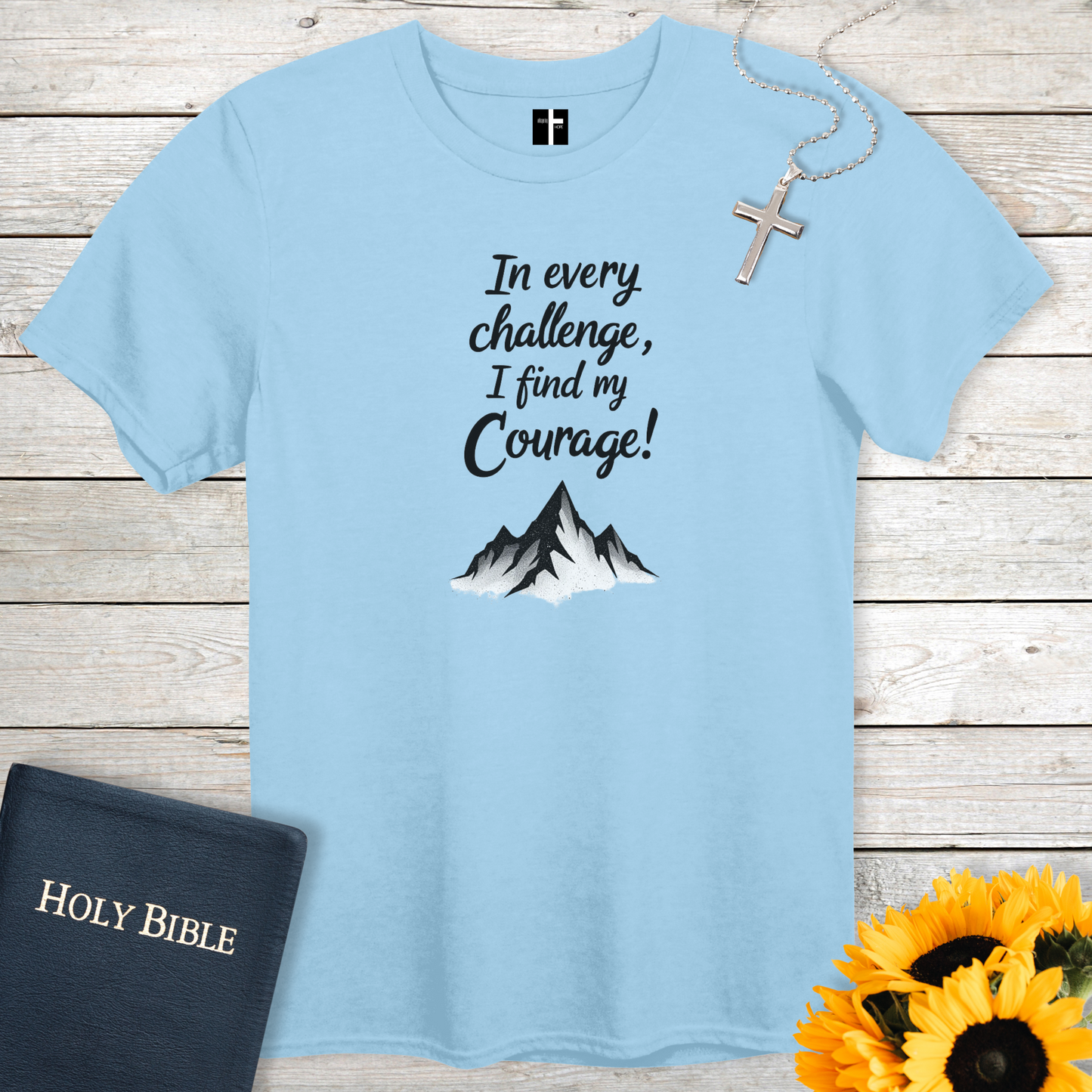 I Find My Courage Unisex Christian T-Shirt