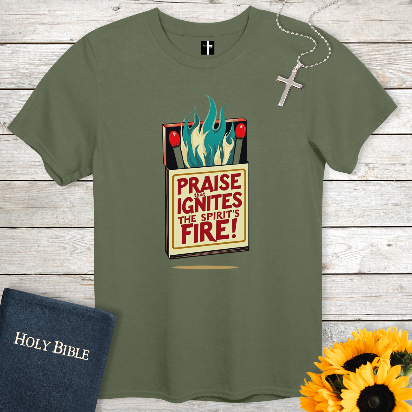 Praise That Ignites Unisex Christian T-Shirt