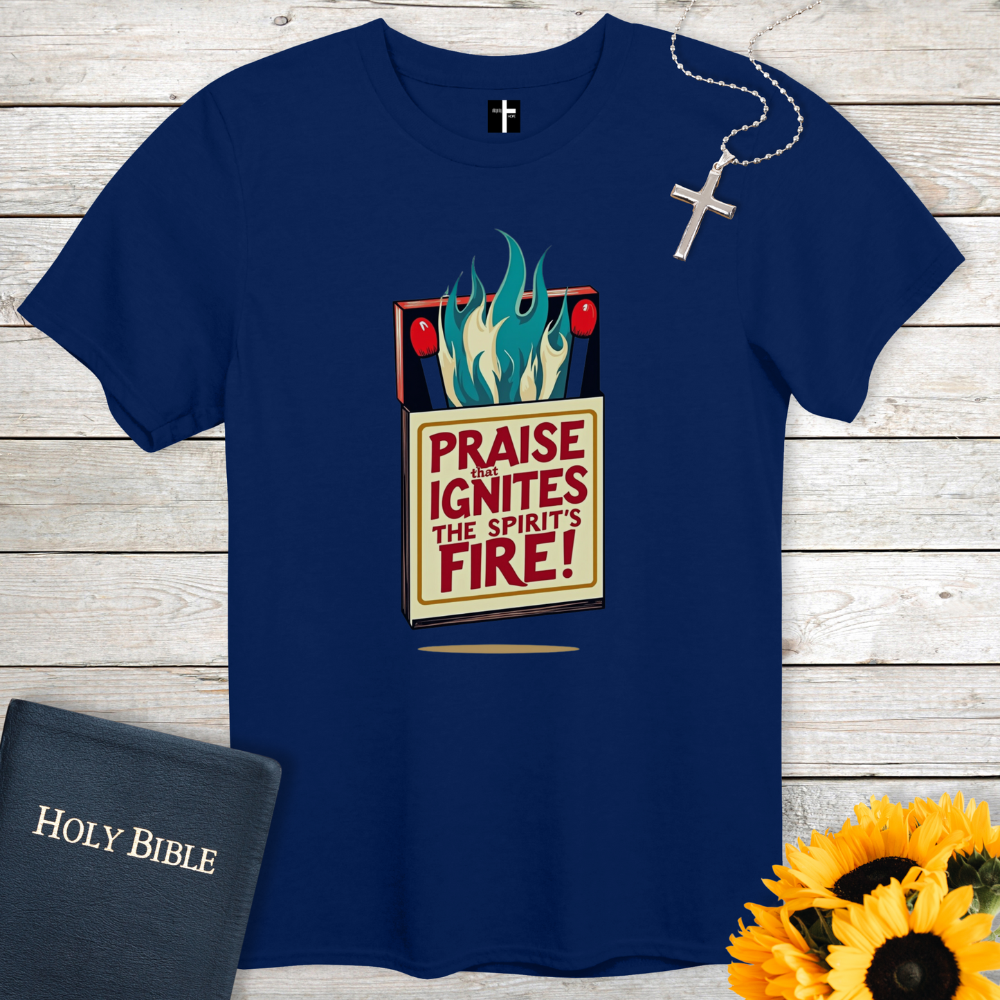 Praise That Ignites Unisex Christian T-Shirt