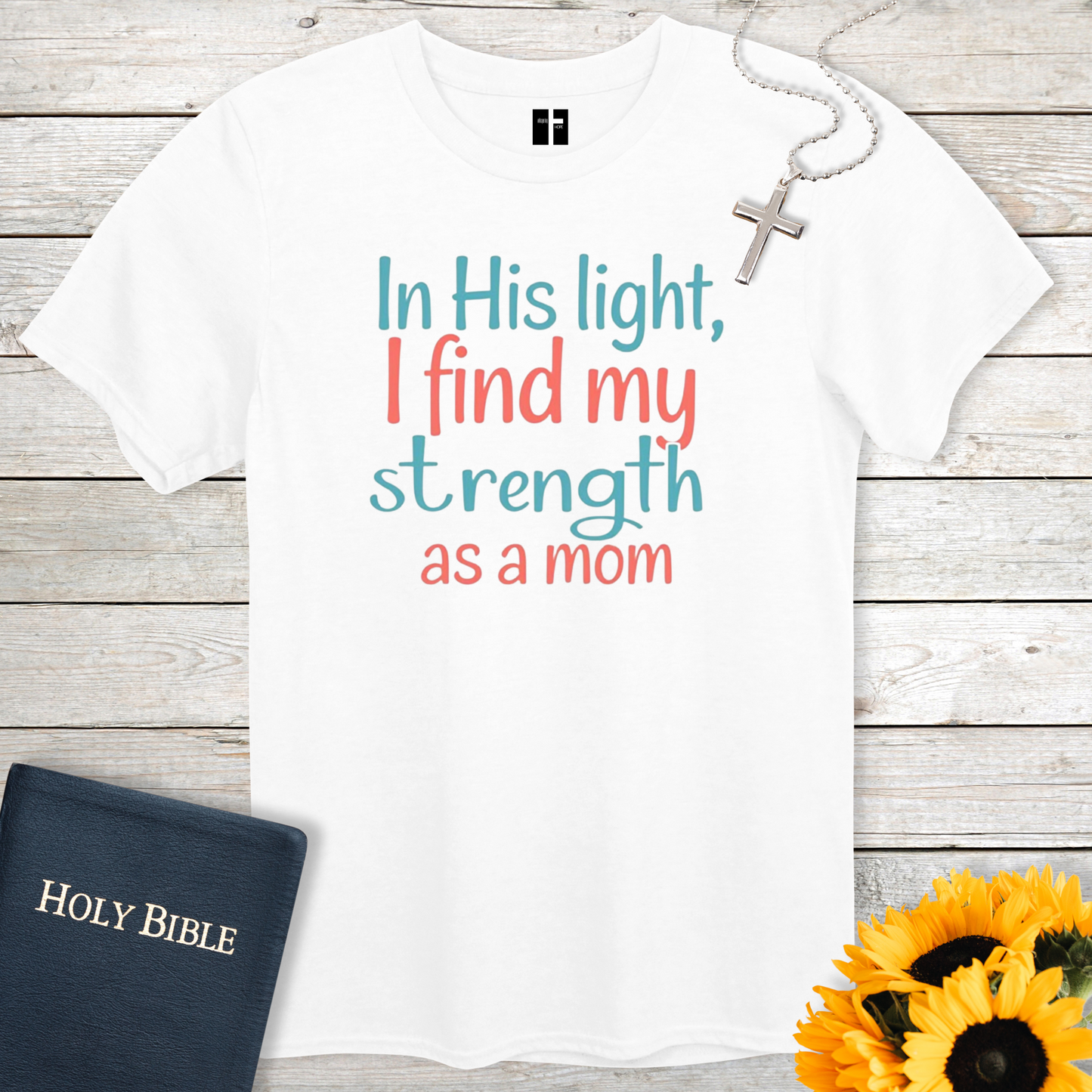 Mom Strength Unisex Christian T-Shirt