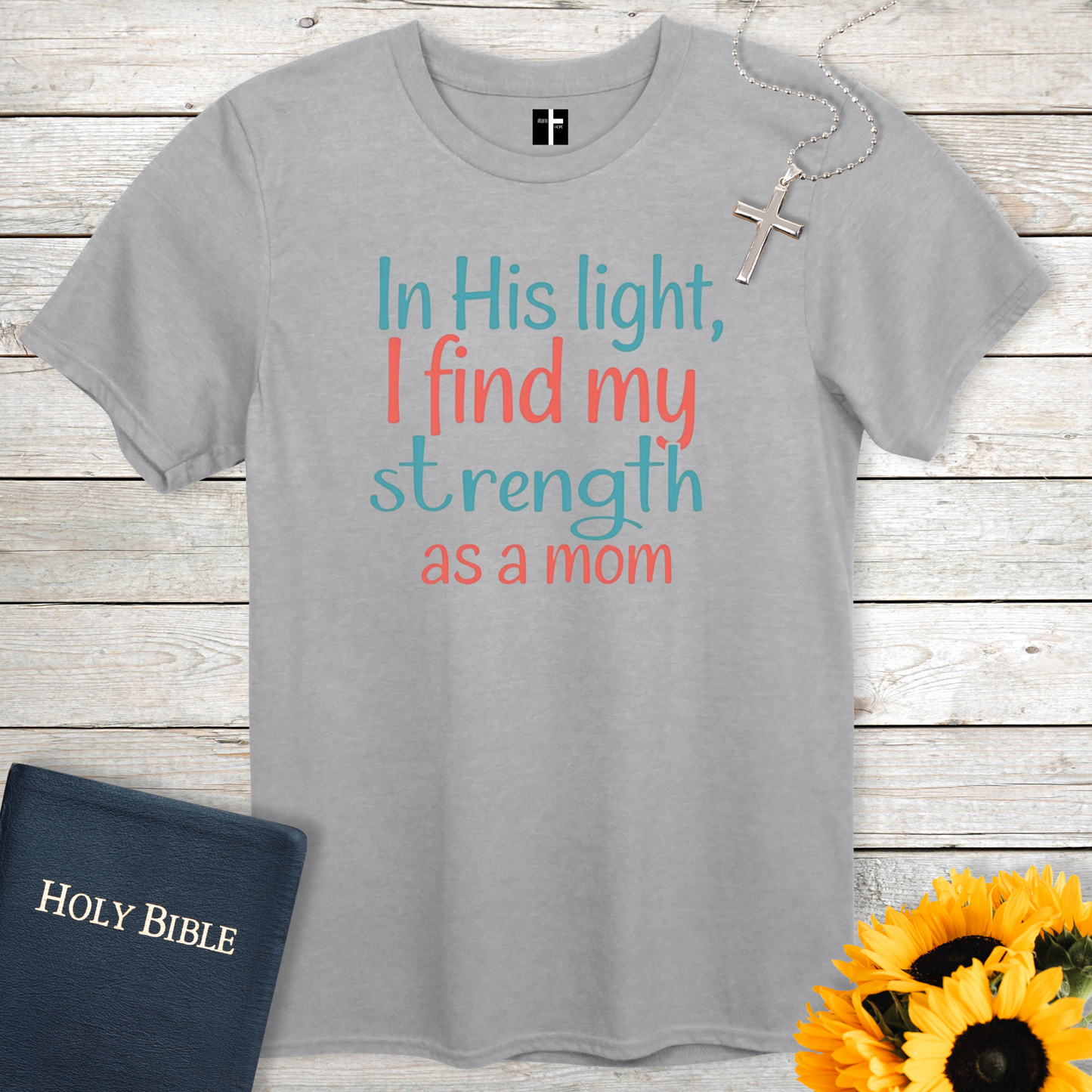 Mom Strength Unisex Christian T-Shirt