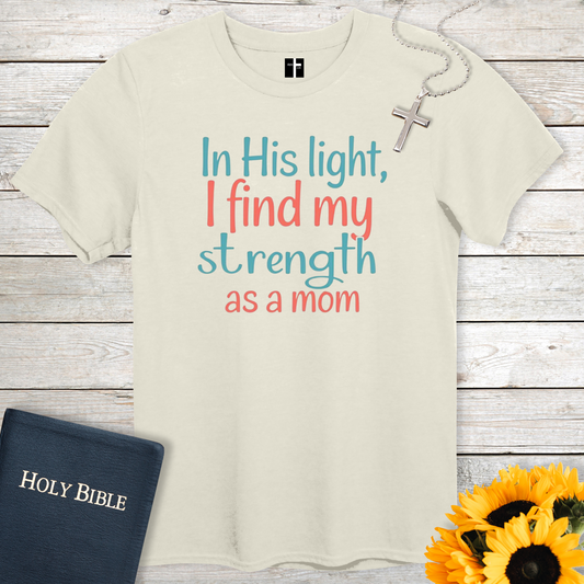 Mom Strength Unisex Christian T-Shirt