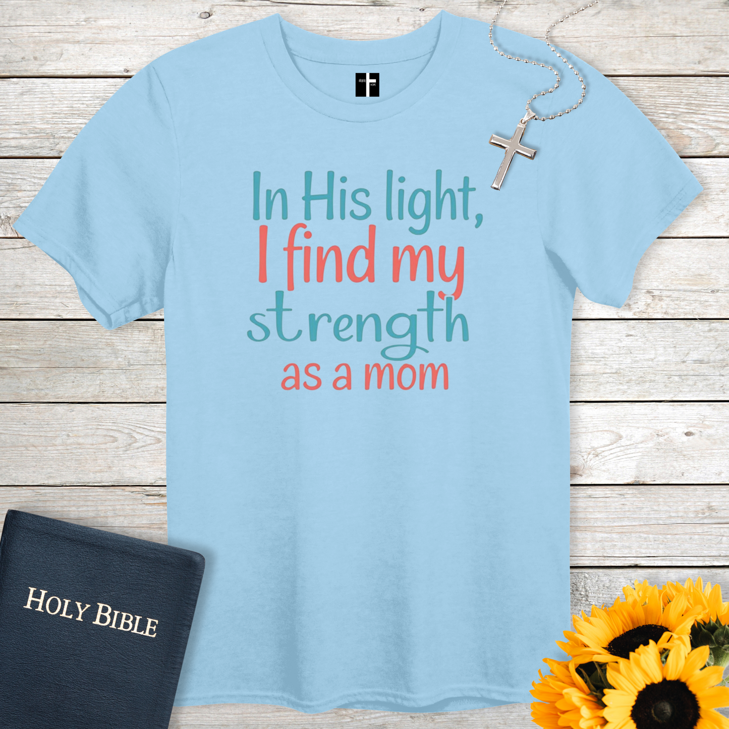 Mom Strength Unisex Christian T-Shirt