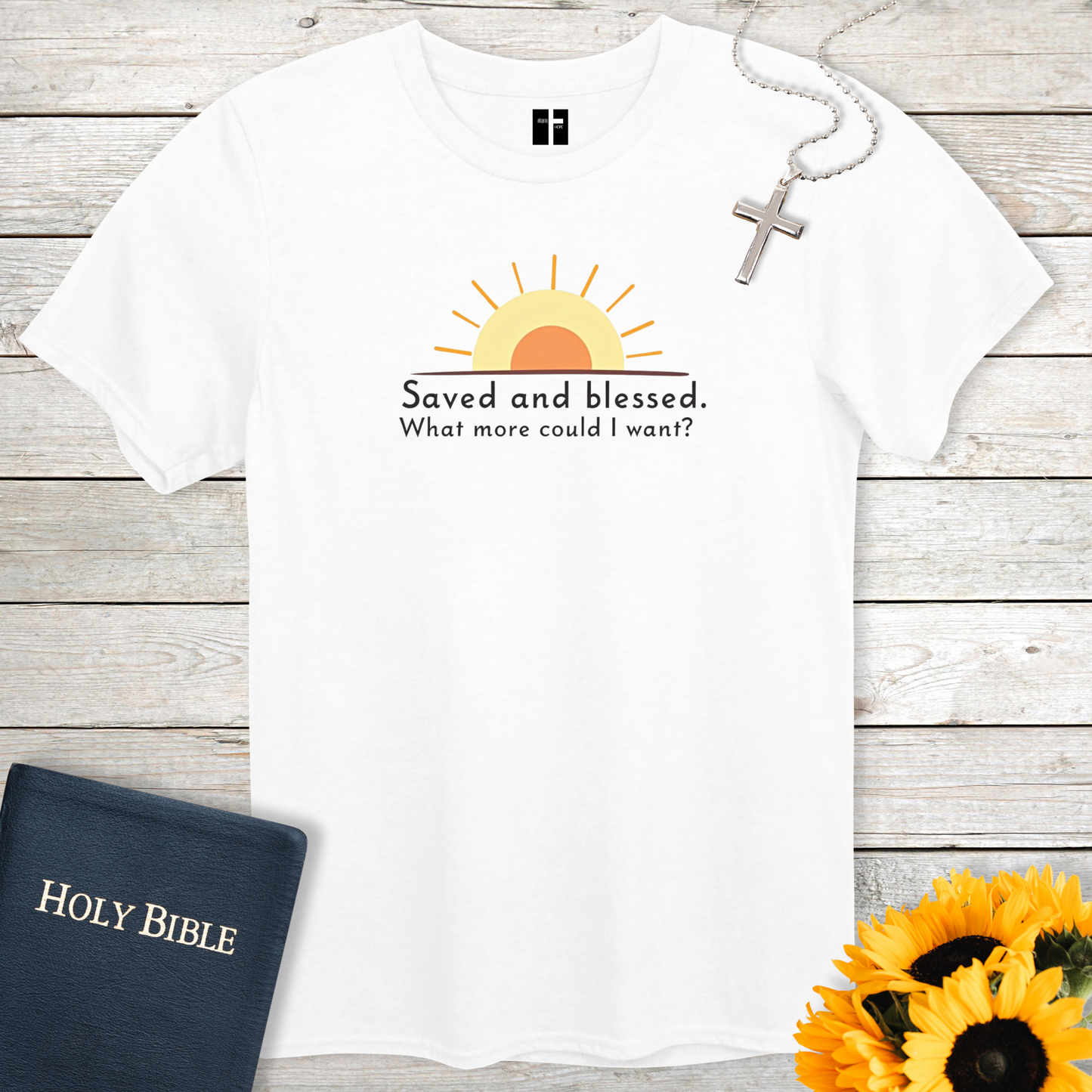 Saved & Blessed Unisex Christian T-Shirt