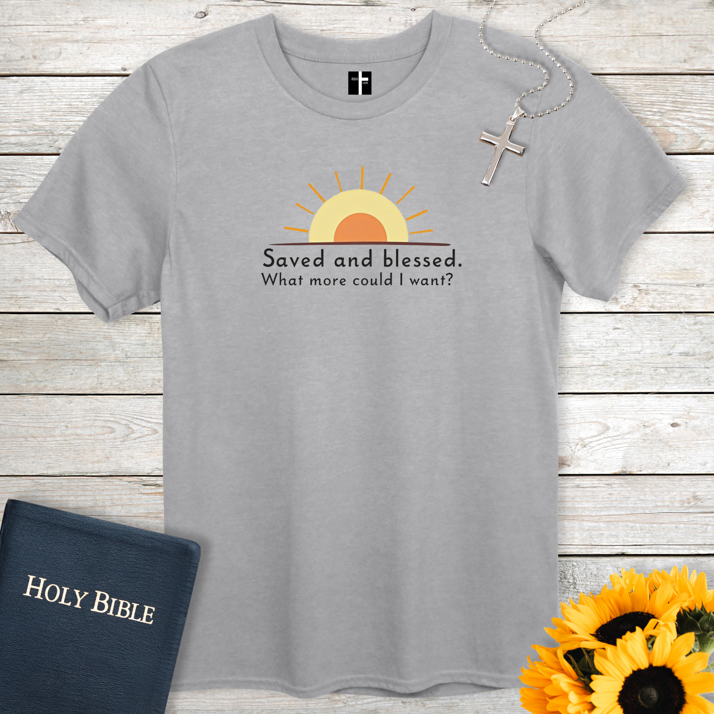 Saved & Blessed Unisex Christian T-Shirt