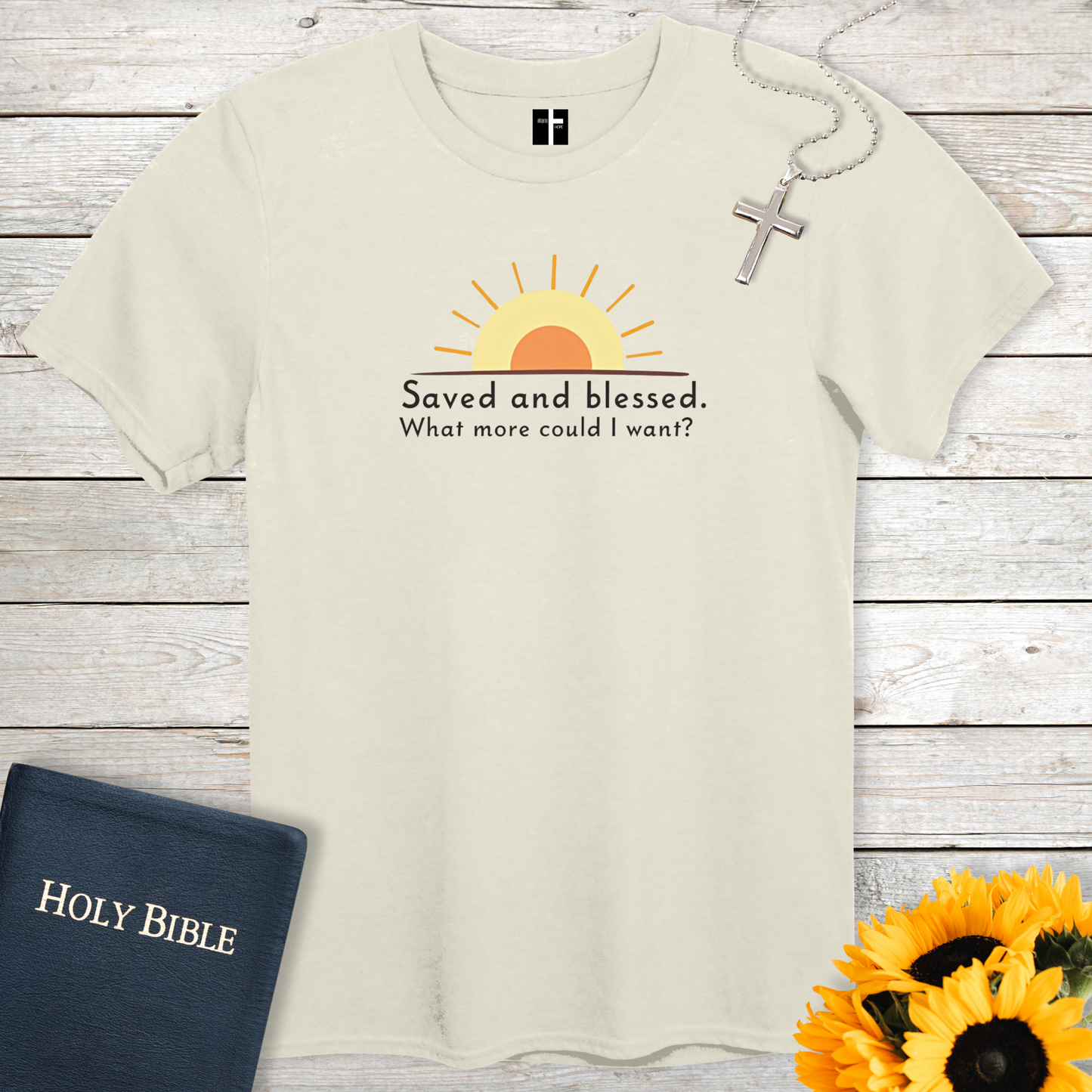 Saved & Blessed Unisex Christian T-Shirt