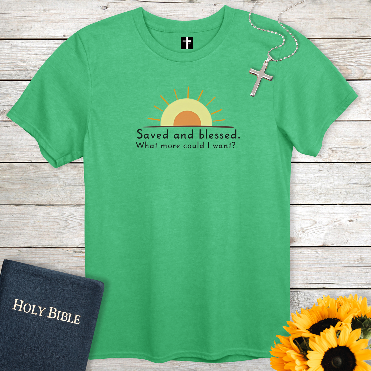 Saved & Blessed Unisex Christian T-Shirt