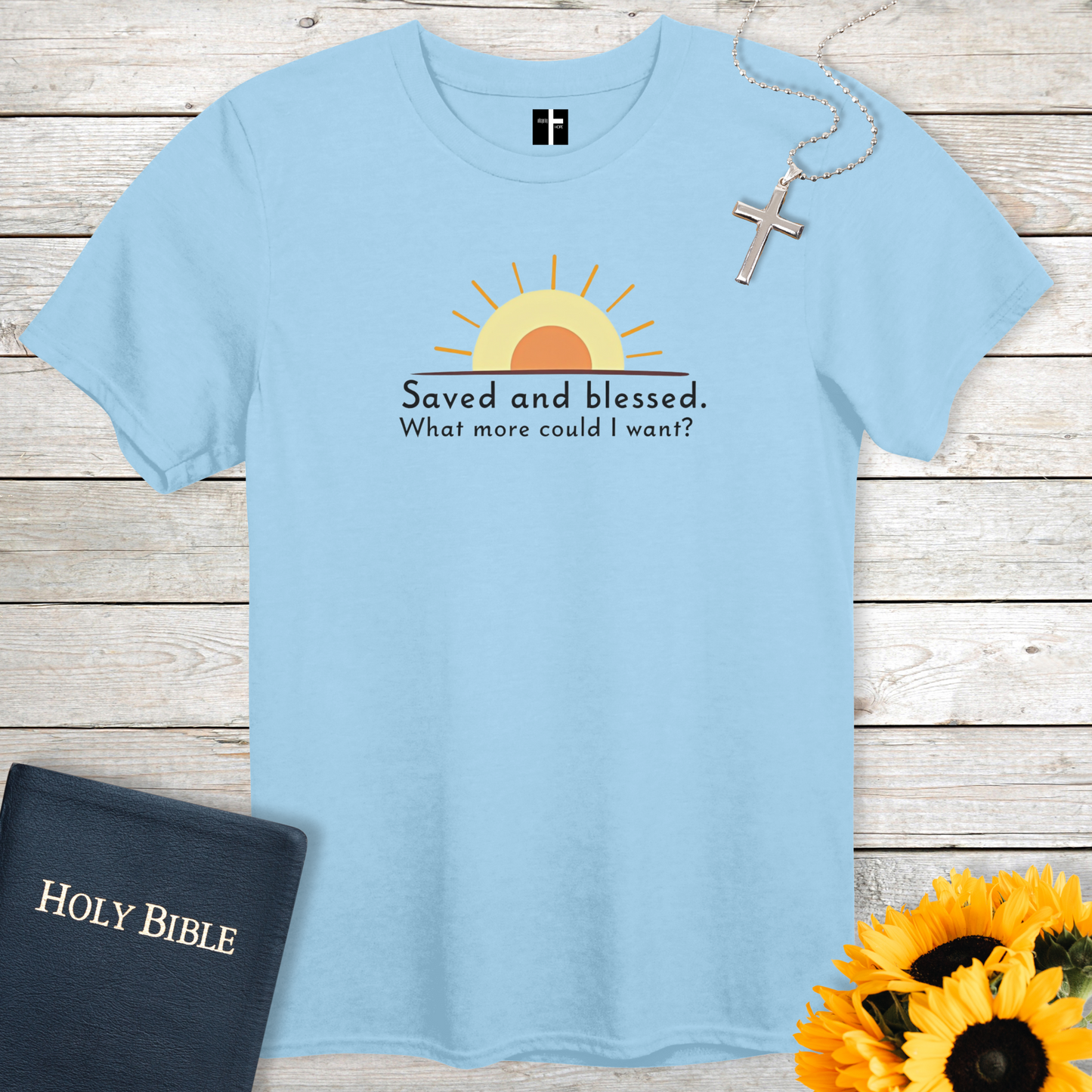 Saved & Blessed Unisex Christian T-Shirt