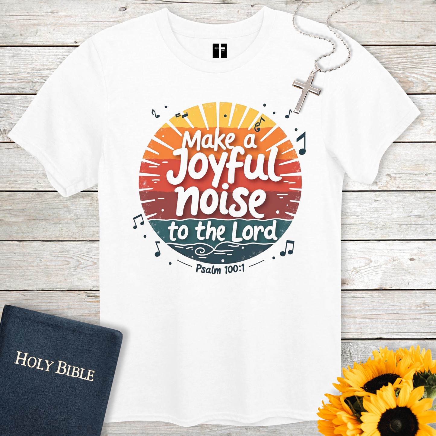 A Joyful Noise Unisex Christian T-Shirt