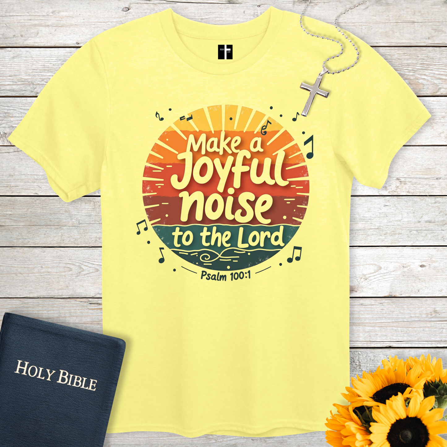 A Joyful Noise Unisex Christian T-Shirt