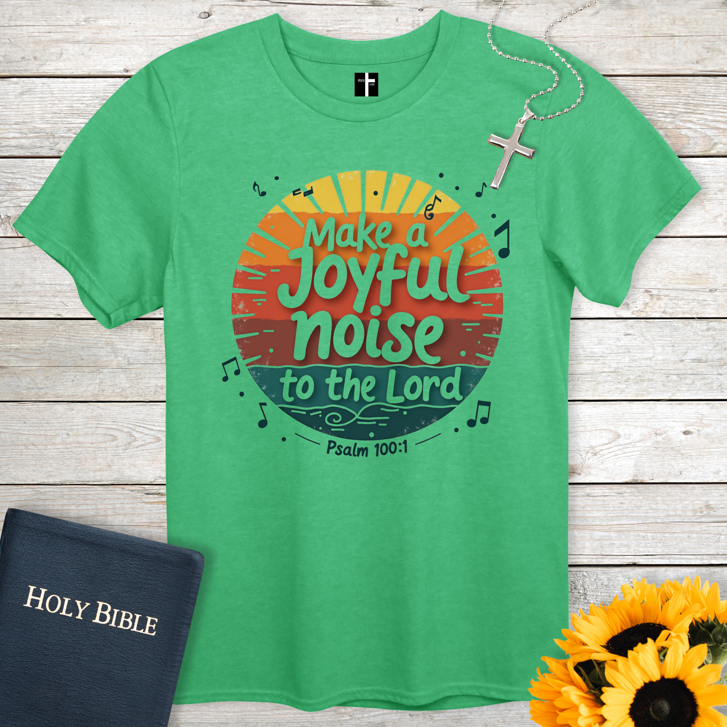 A Joyful Noise Unisex Christian T-Shirt