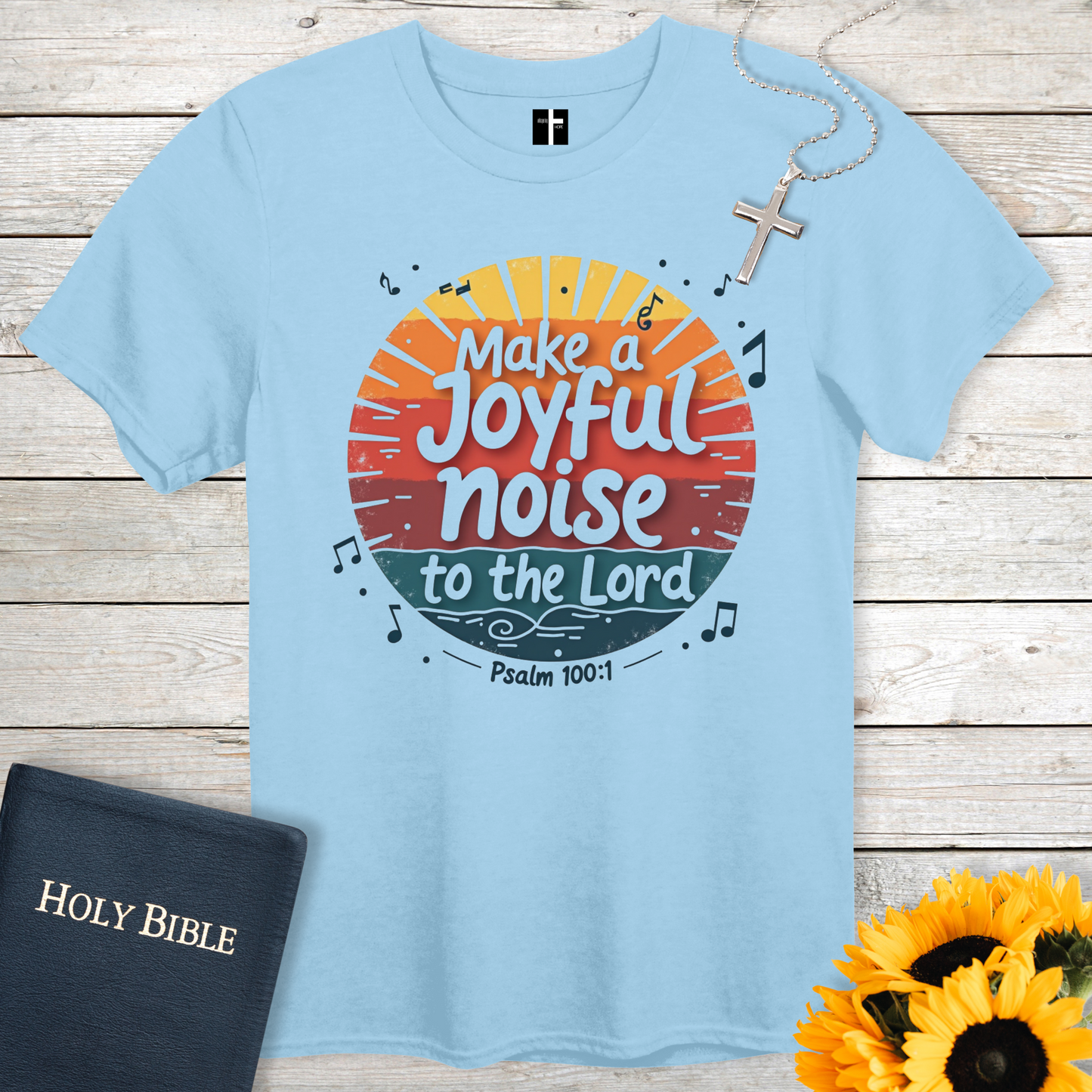 A Joyful Noise Unisex Christian T-Shirt