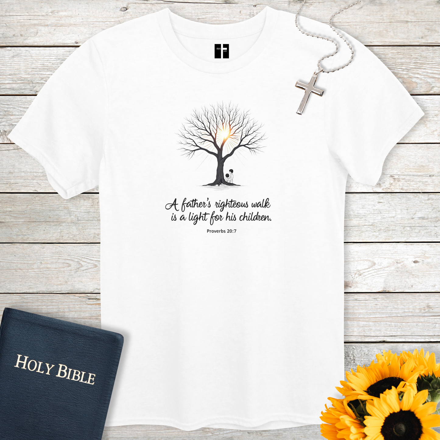 A Father’s Walk Unisex Christian T-Shirt