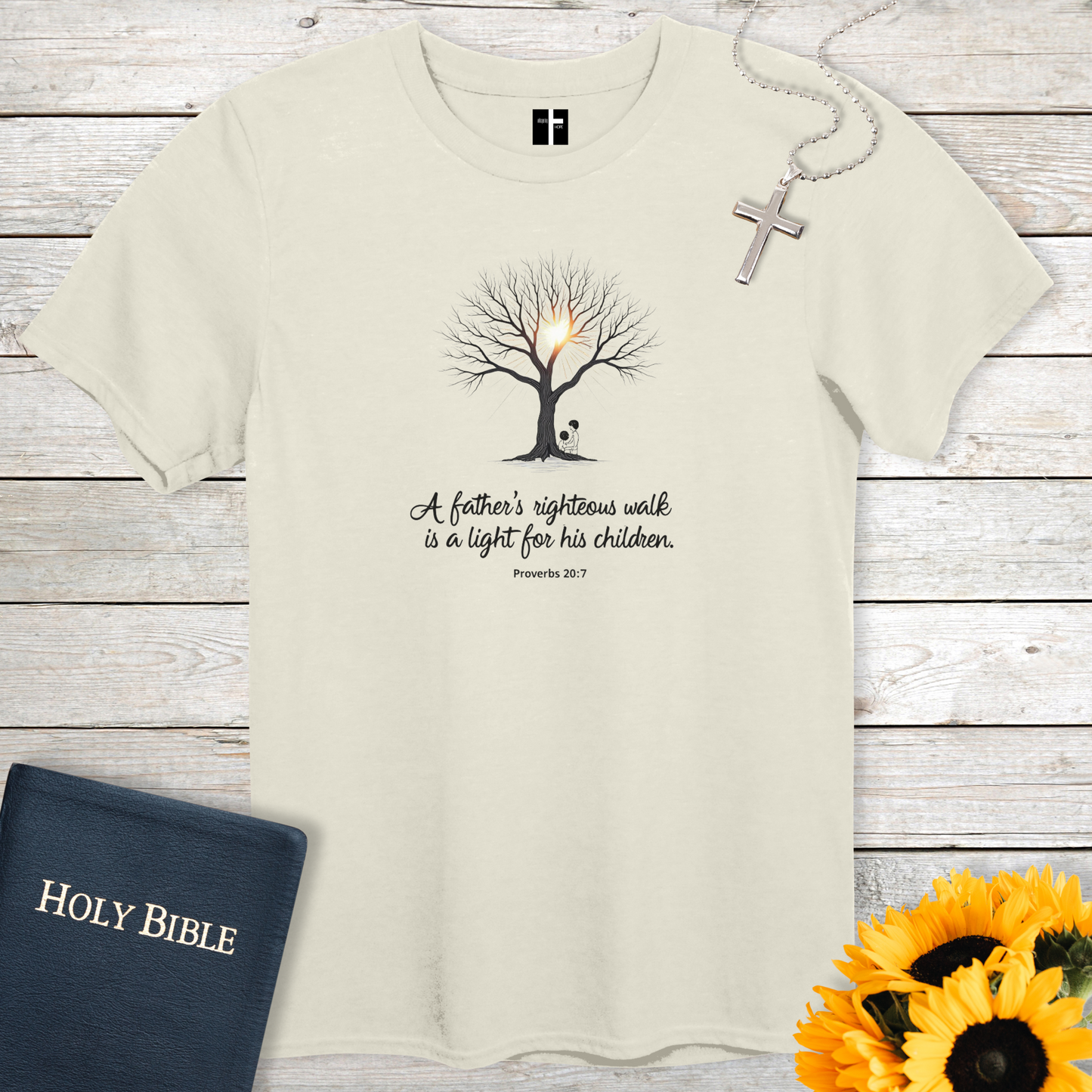 A Father’s Walk Unisex Christian T-Shirt