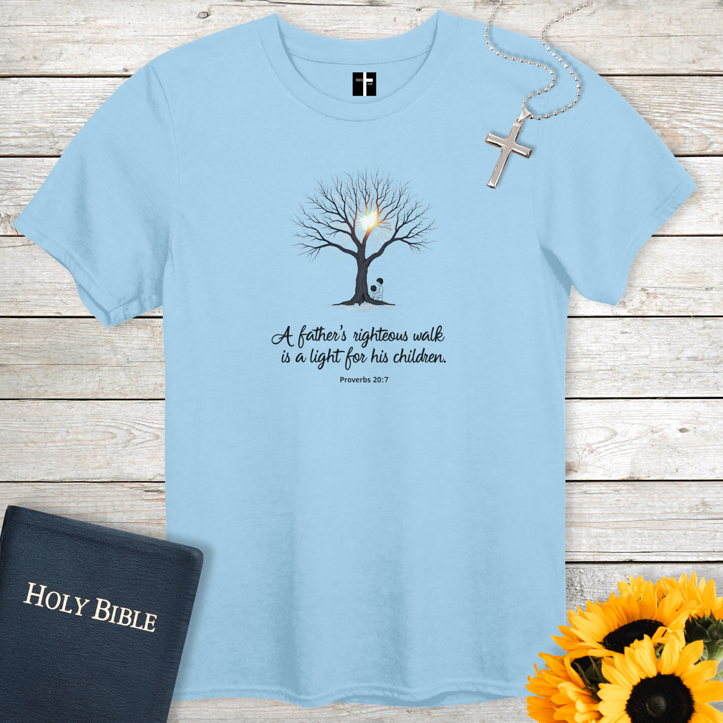 A Father’s Walk Unisex Christian T-Shirt