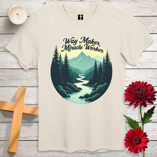 Way Maker, Miracle Worker Unisex Christian T-Shirt