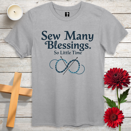 Sew Many Blessings Unisex Christian T-Shirt