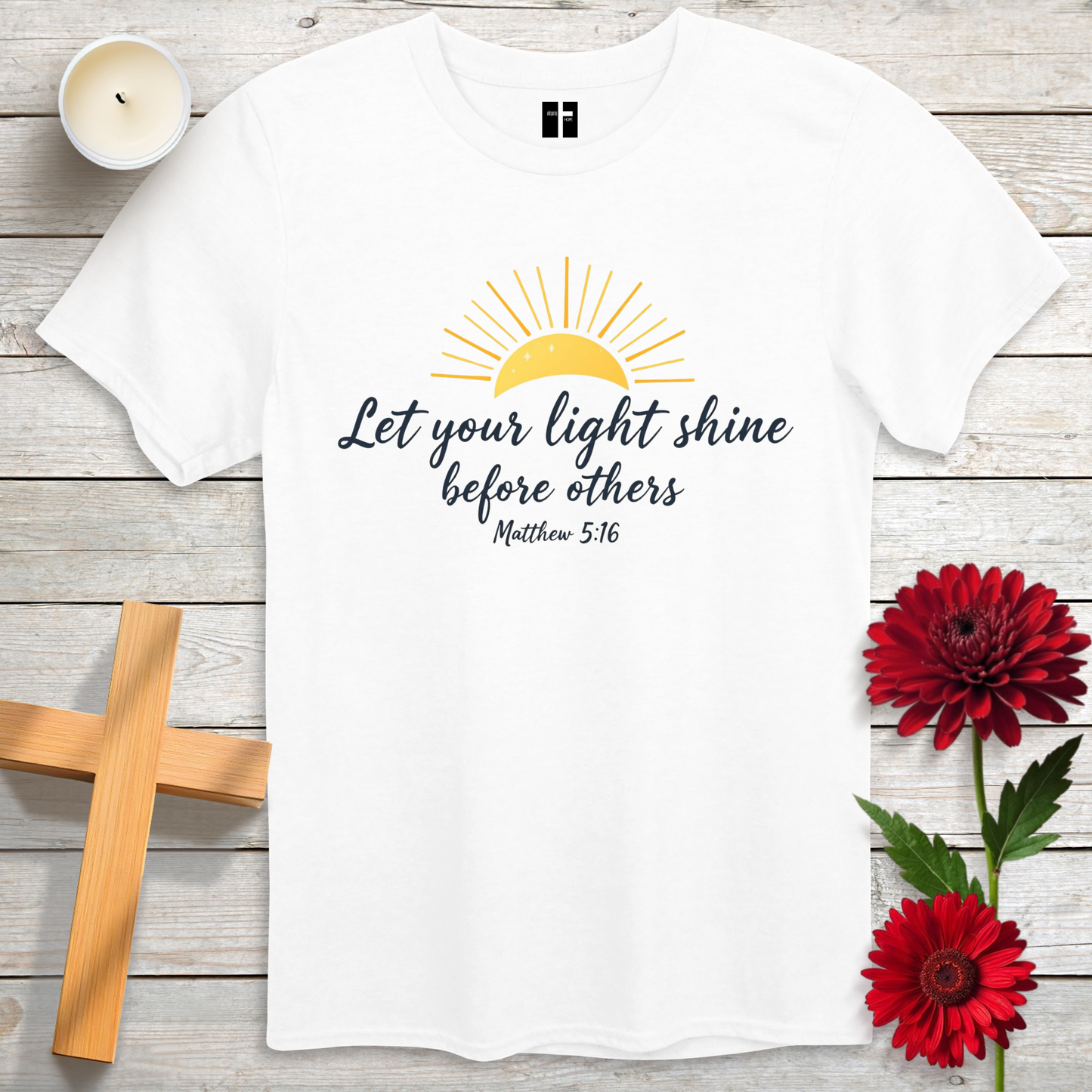 Shine Before Others Unisex Christian T-Shirt