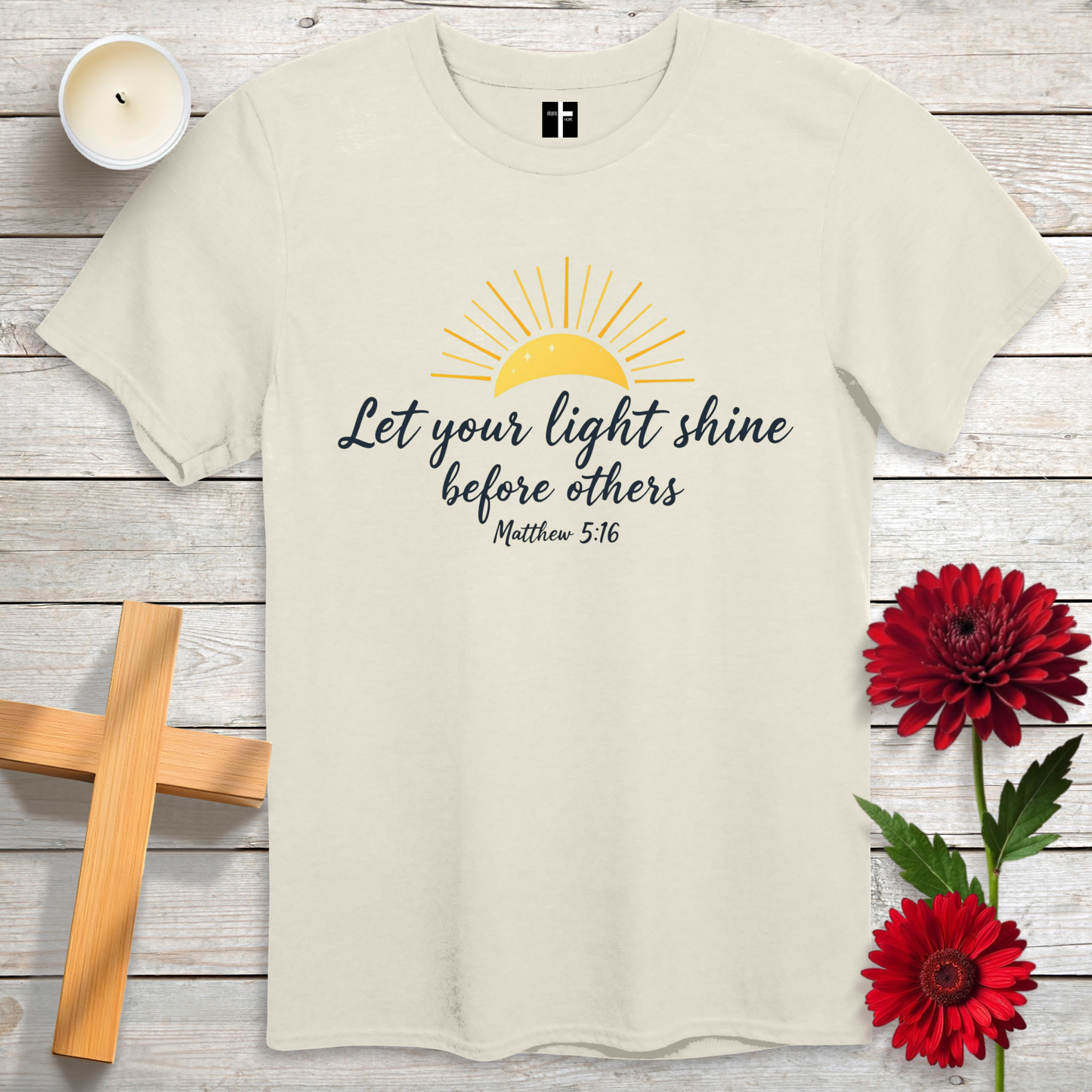 Shine Before Others Unisex Christian T-Shirt