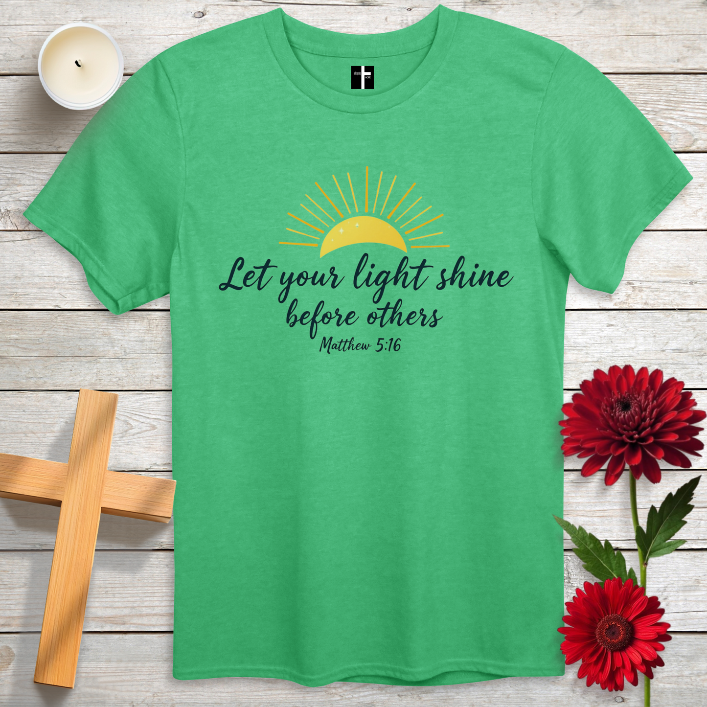 Shine Before Others Unisex Christian T-Shirt