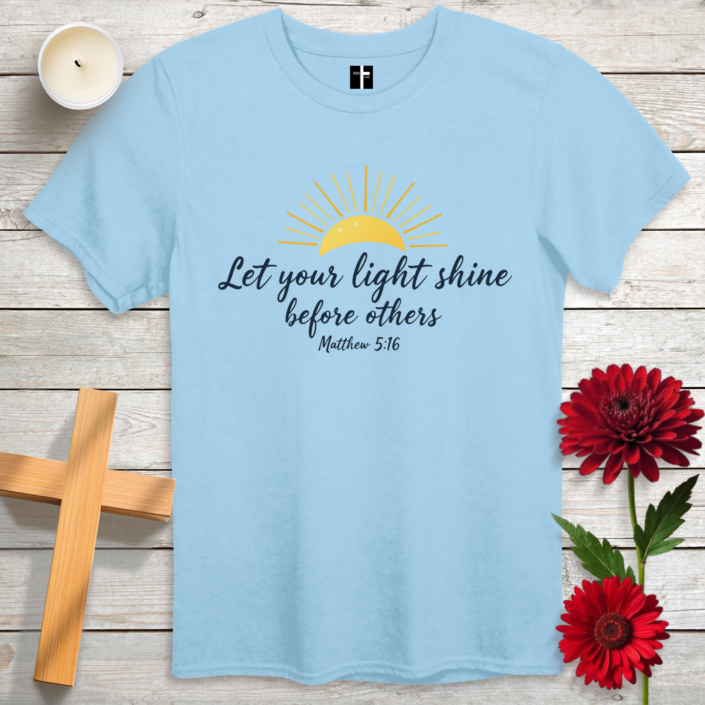 Shine Before Others Unisex Christian T-Shirt