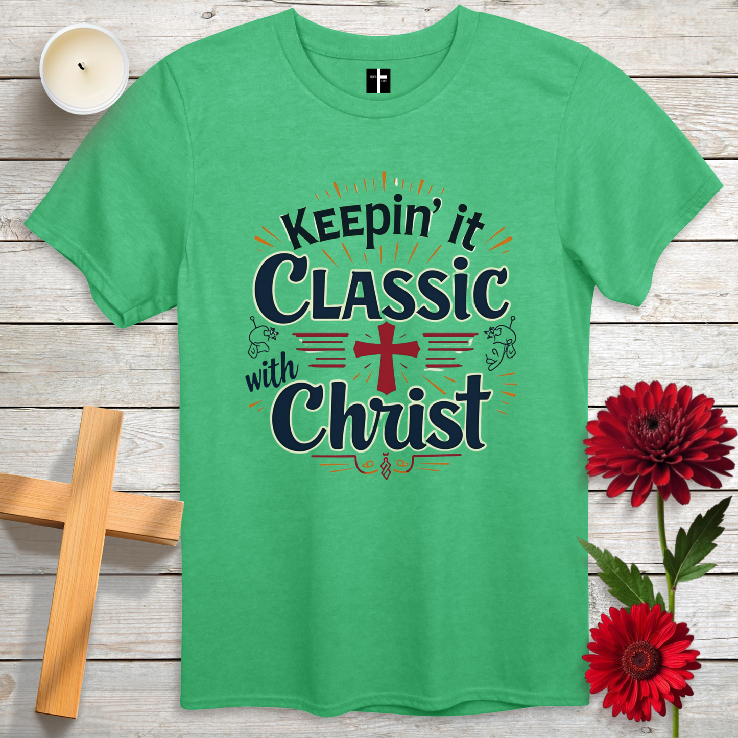 Classic With Christ Unisex Christian T-Shirt