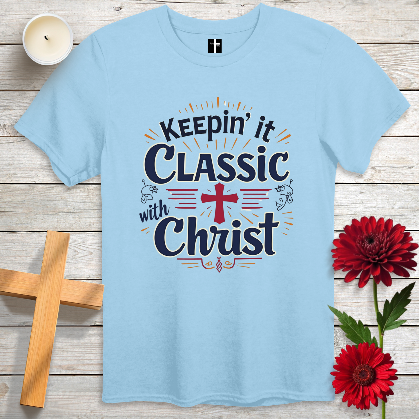 Classic With Christ Unisex Christian T-Shirt