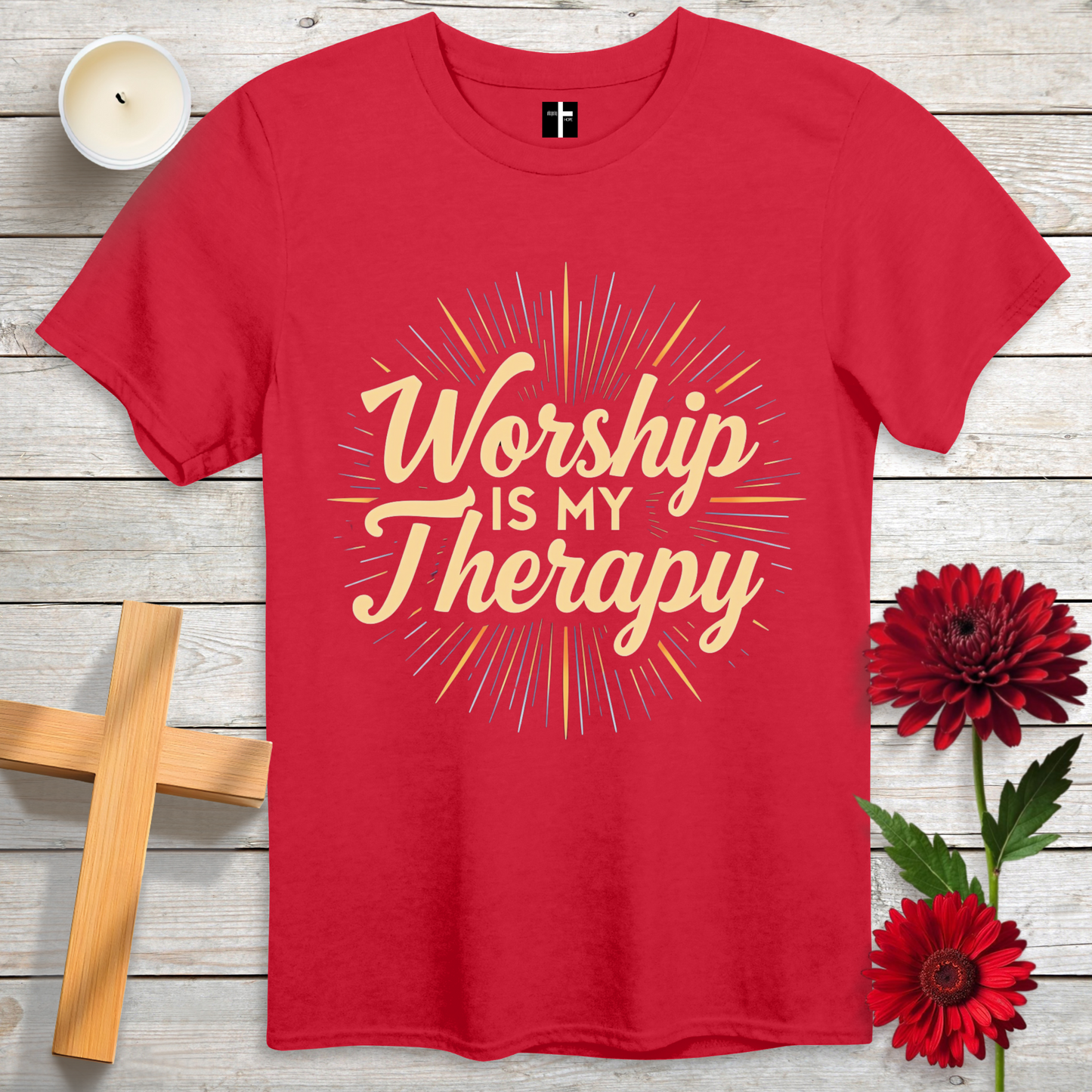 Worship Is My Therapy Unisex Christian T-Shirt