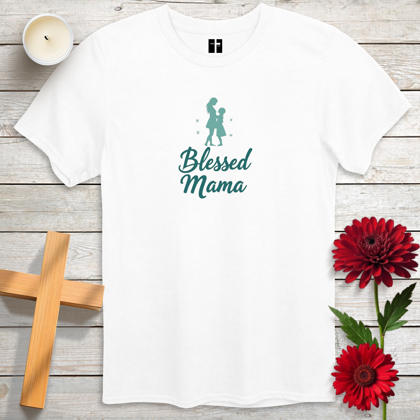 Blessed Mama Unisex Christian T-Shirt