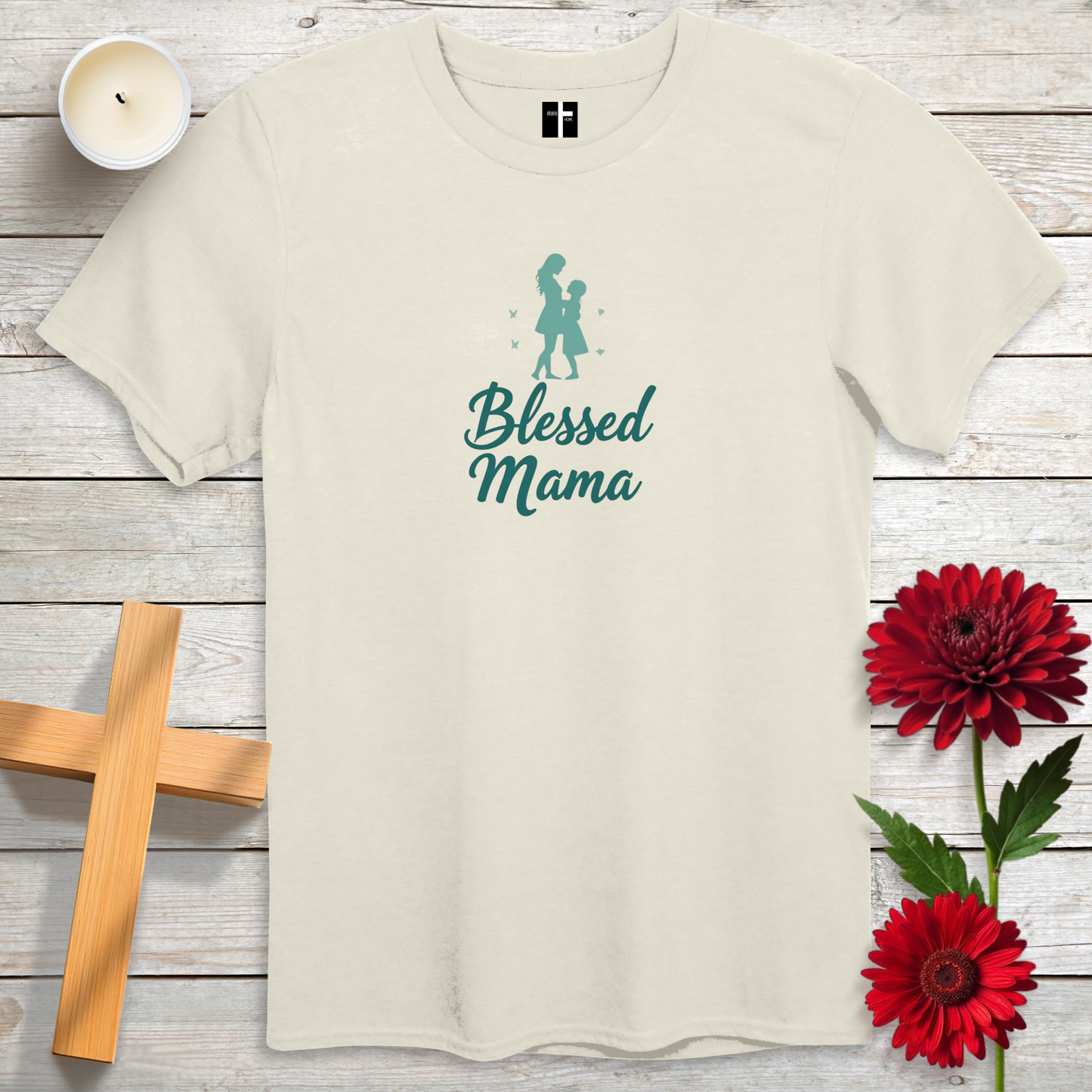 Blessed Mama Unisex Christian T-Shirt