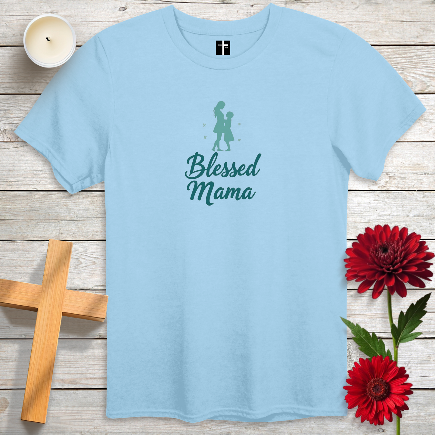 Blessed Mama Unisex Christian T-Shirt