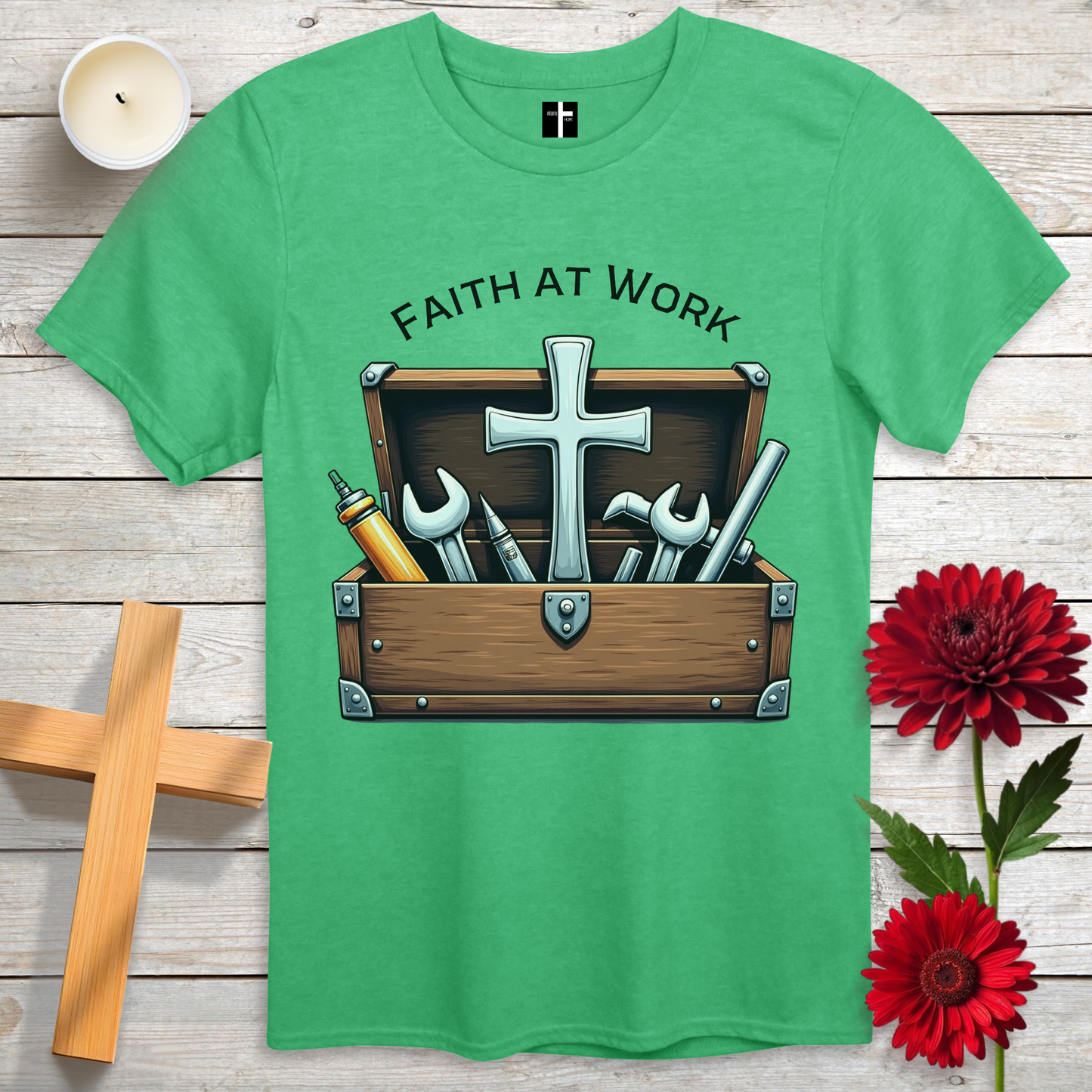 Faith At Work Unisex Christian T-Shirt