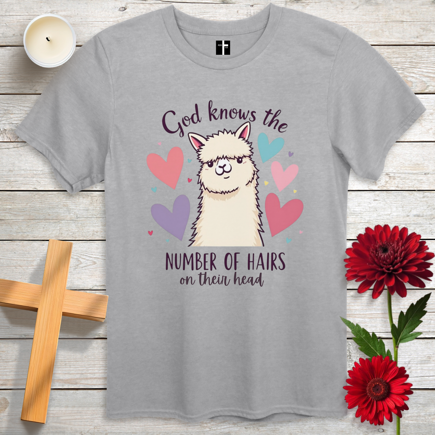 Number of Hairs Unisex Christian T-Shirt