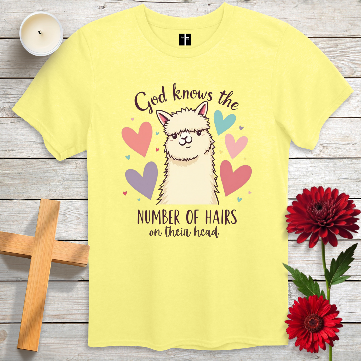 Number of Hairs Unisex Christian T-Shirt