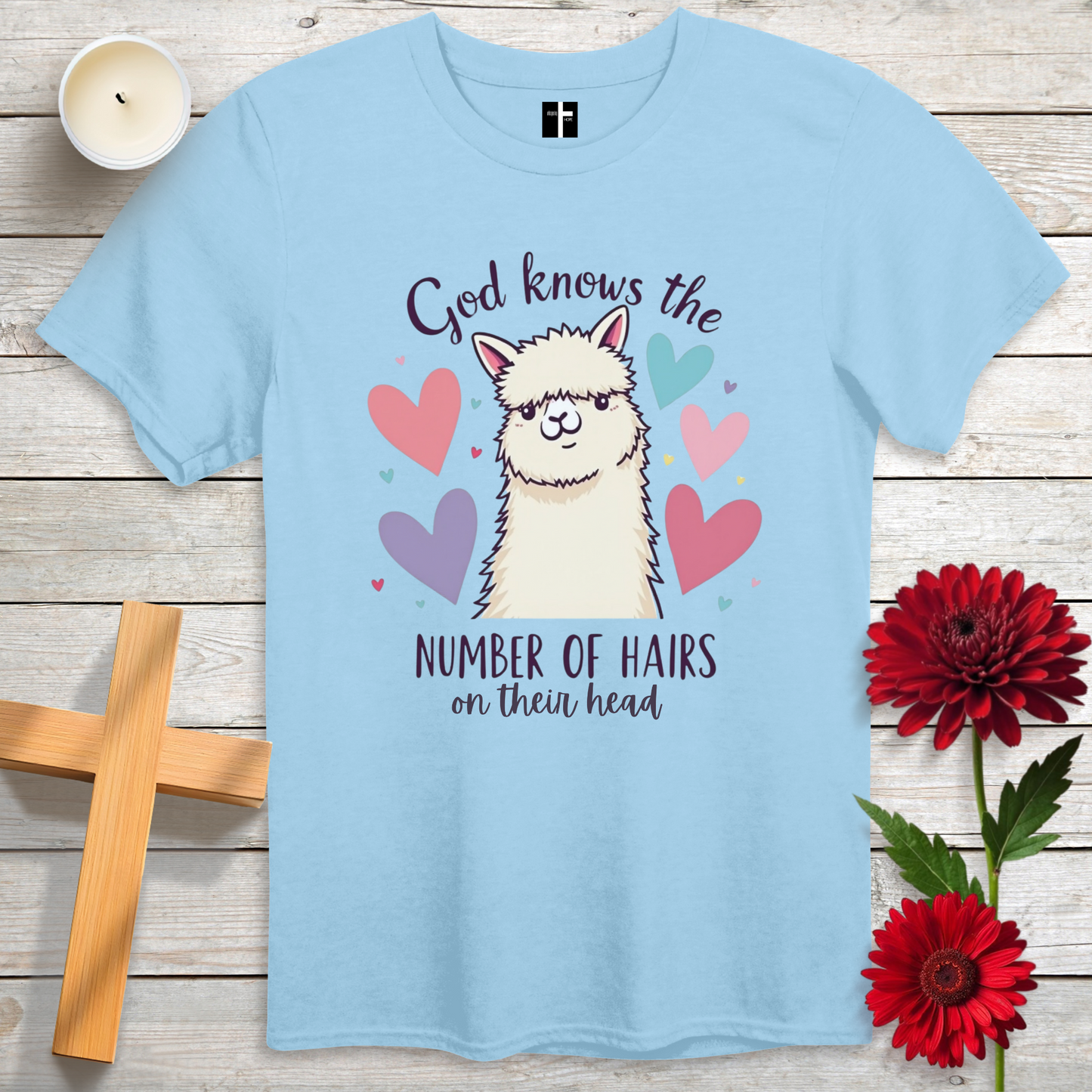 Number of Hairs Unisex Christian T-Shirt