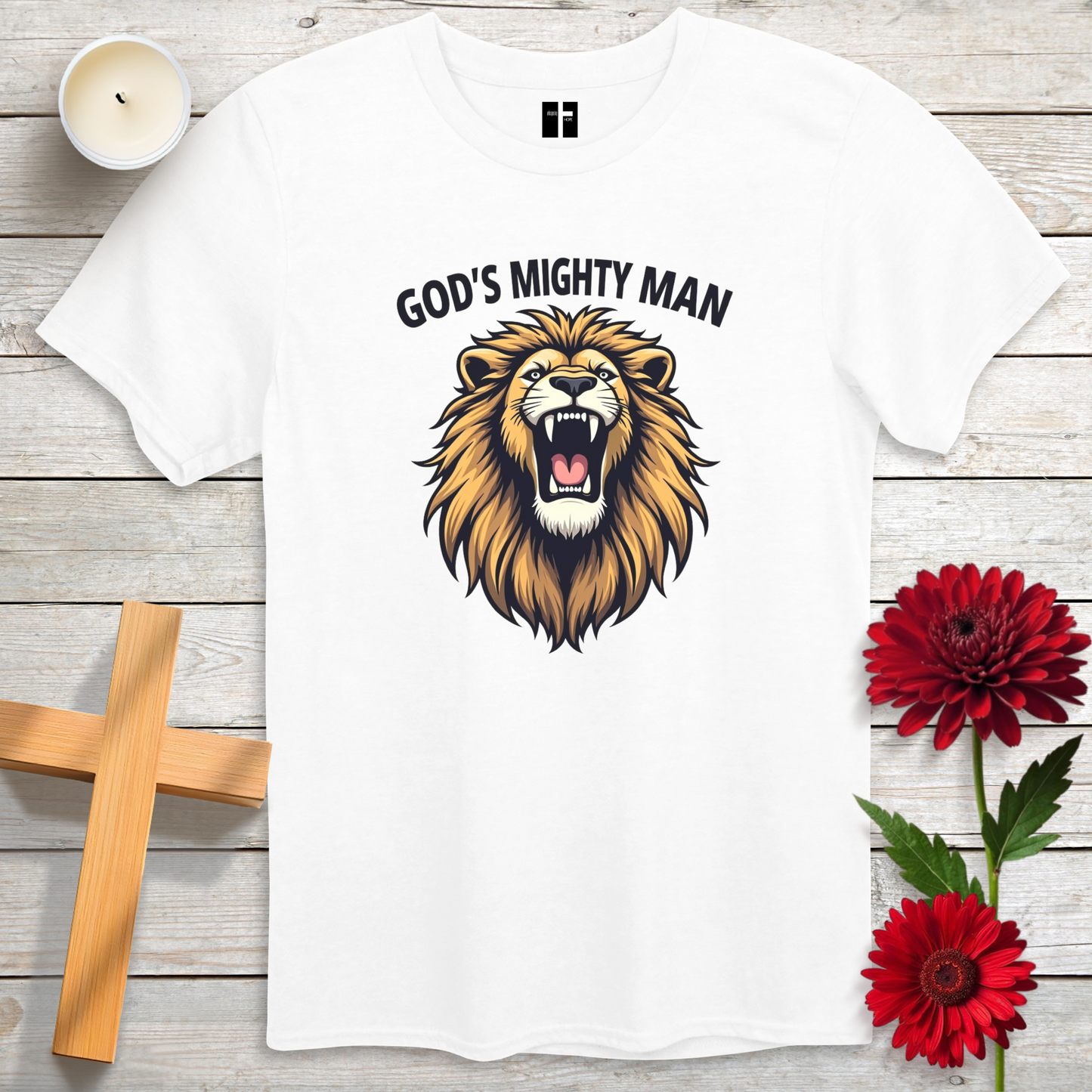 God's Mighty Man Unisex Christian T-Shirt