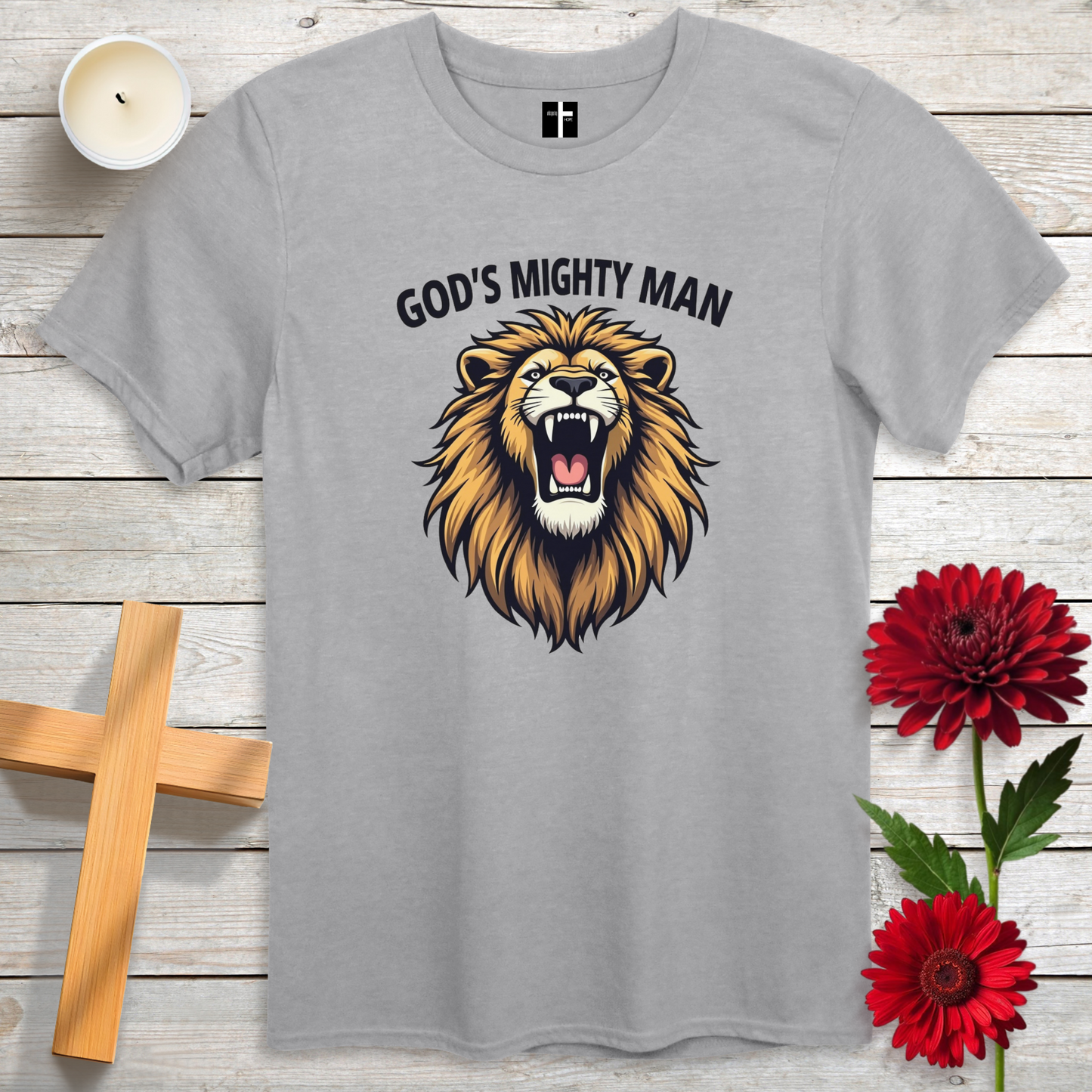 God's Mighty Man Unisex Christian T-Shirt