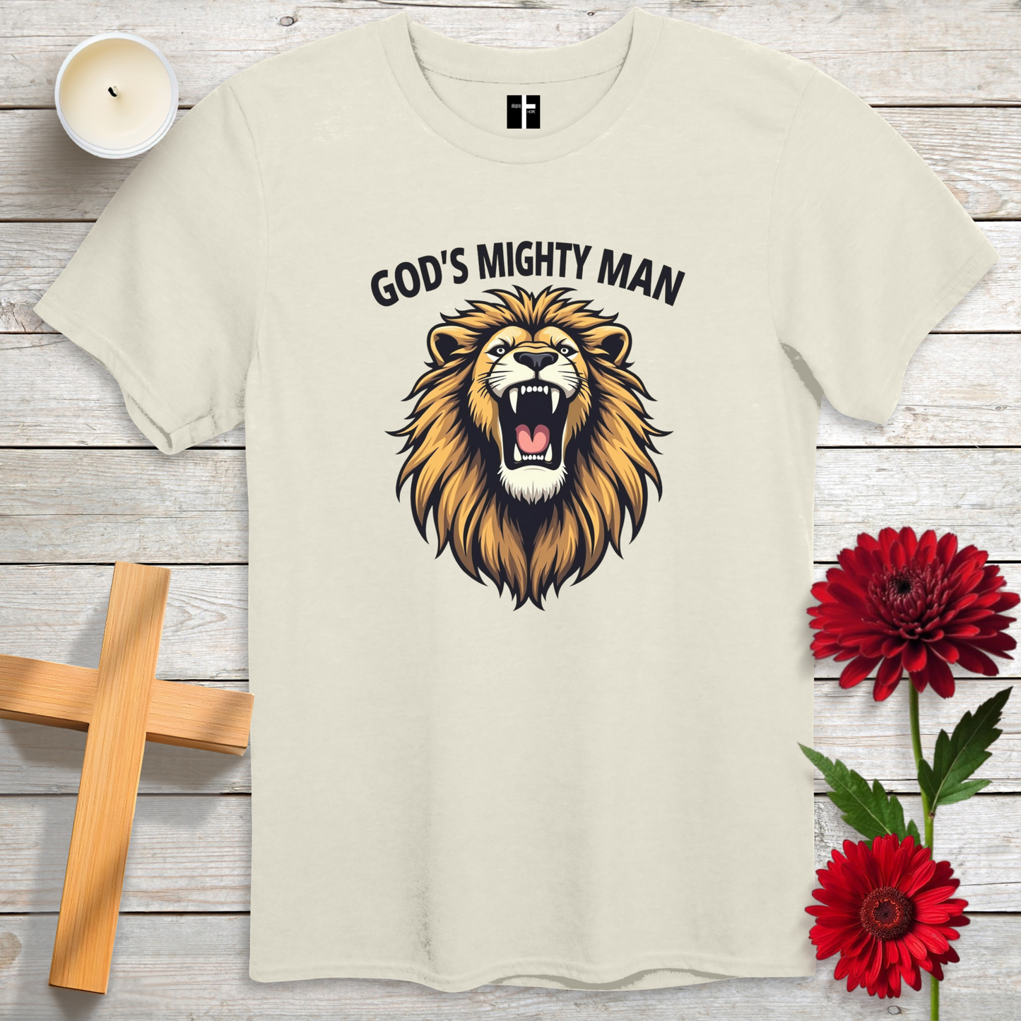 God's Mighty Man Unisex Christian T-Shirt