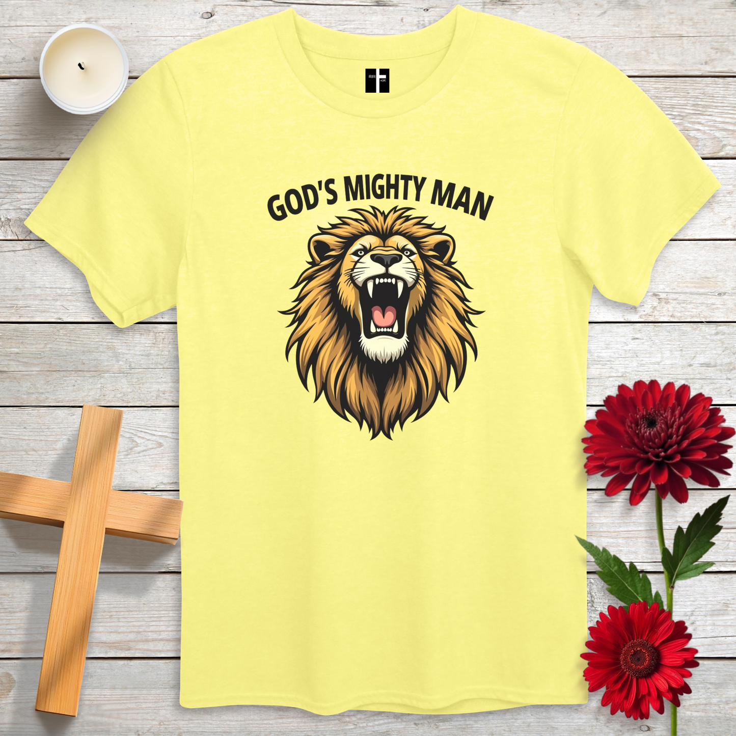 God's Mighty Man Unisex Christian T-Shirt