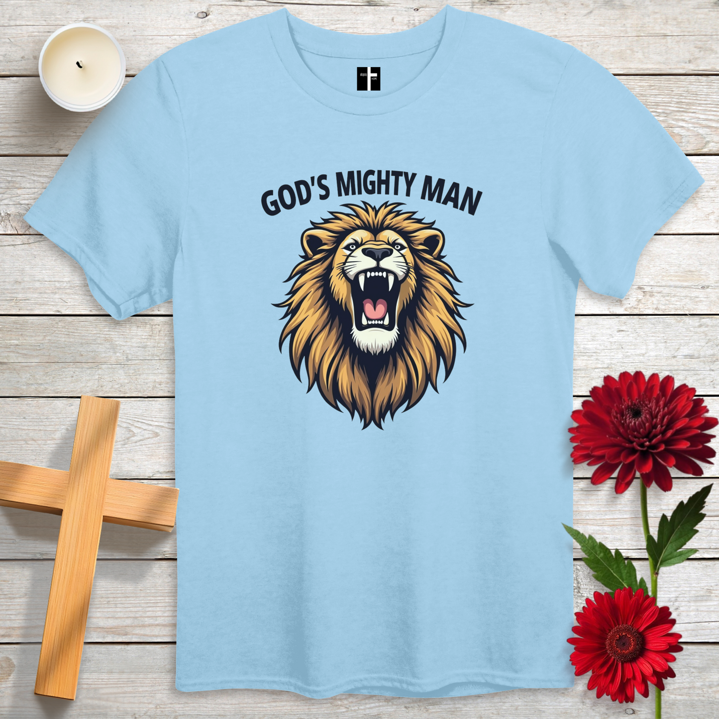 God's Mighty Man Unisex Christian T-Shirt