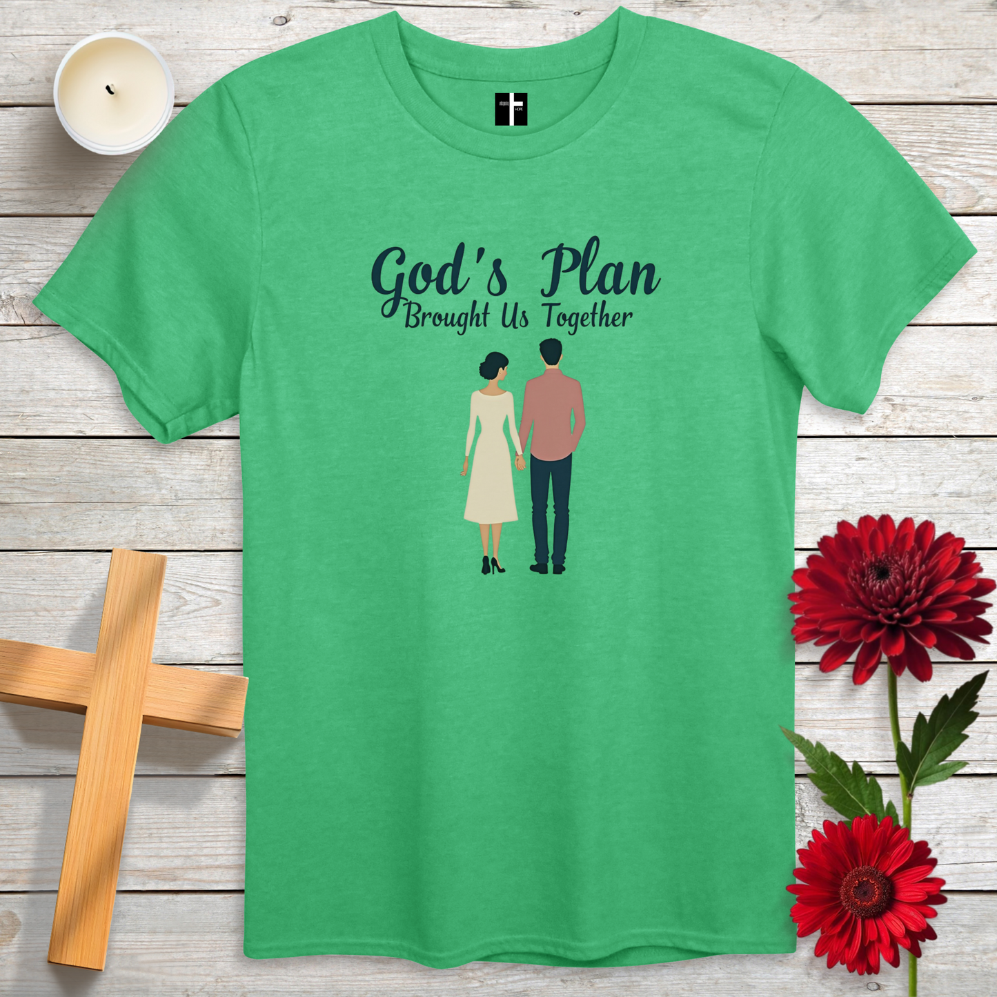 God's Plan Brought Us Together Unisex Christian T-Shirt