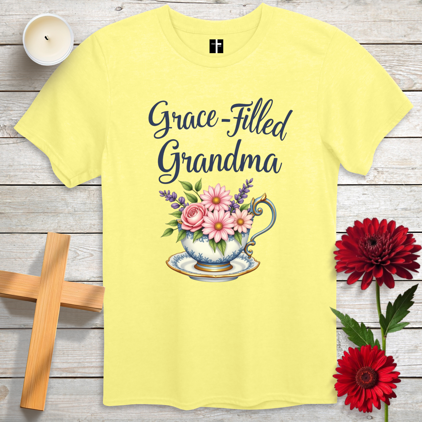 Grace-Filled Grandma Unisex Christian T-Shirt