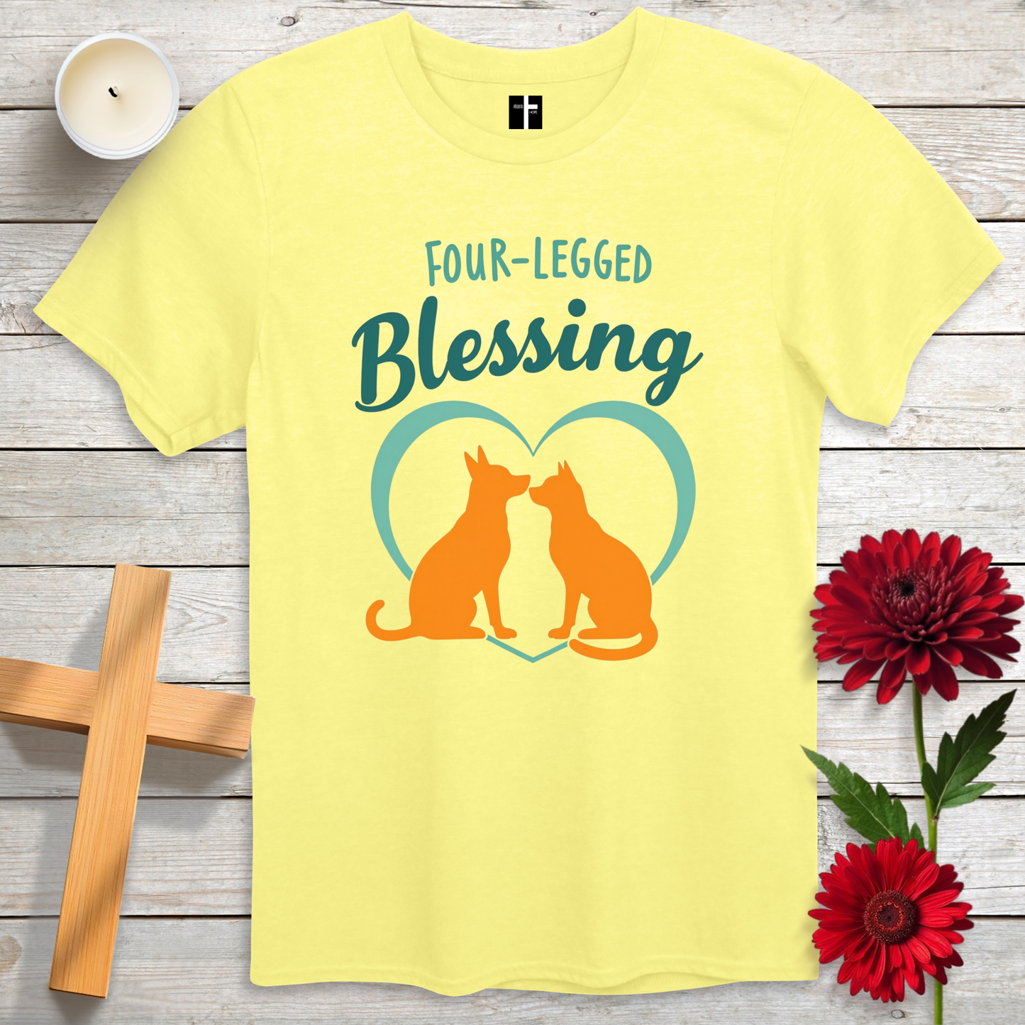 Four-Legged Blessing Unisex Christian T-Shirt