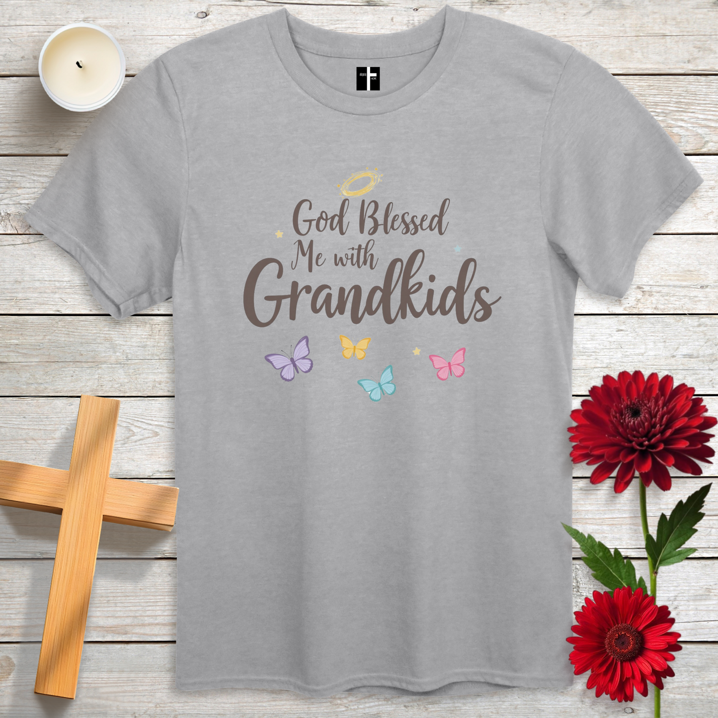 Blessed With Grandkids Unisex Christian T-Shirt