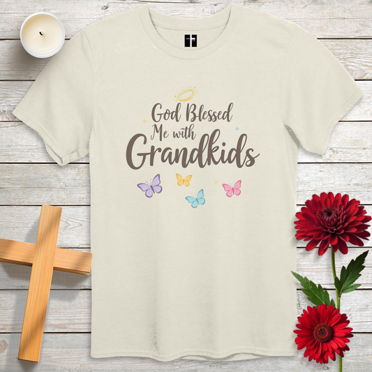 Blessed With Grandkids Unisex Christian T-Shirt