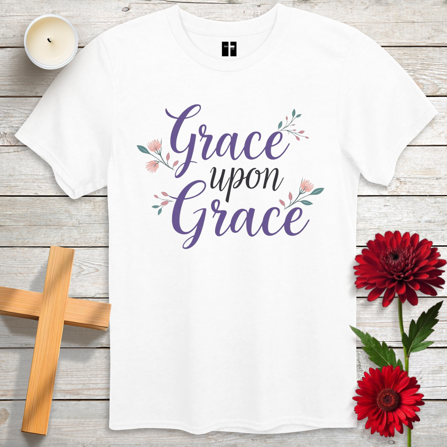 Grace Upon Grace Unisex Christian T-Shirt