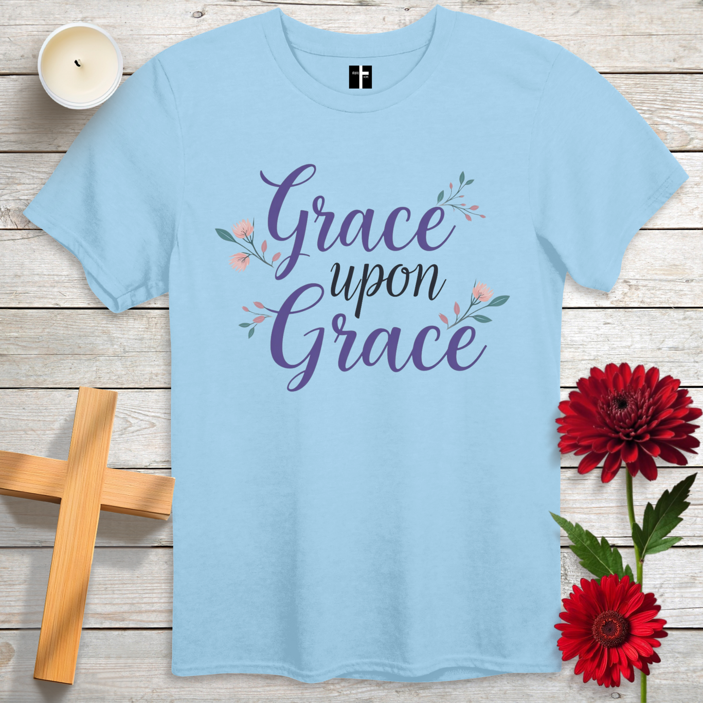 Grace Upon Grace Unisex Christian T-Shirt