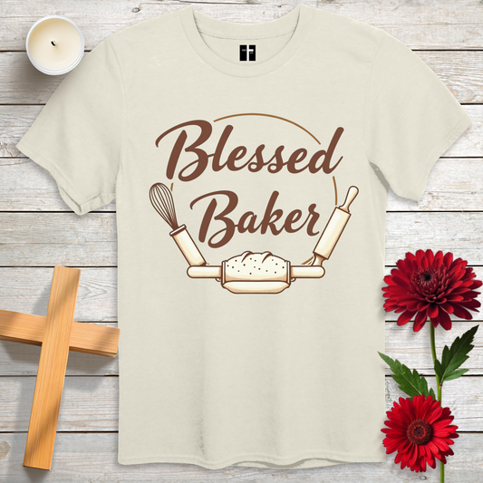 Blessed Baker Unisex Christian T-Shirt