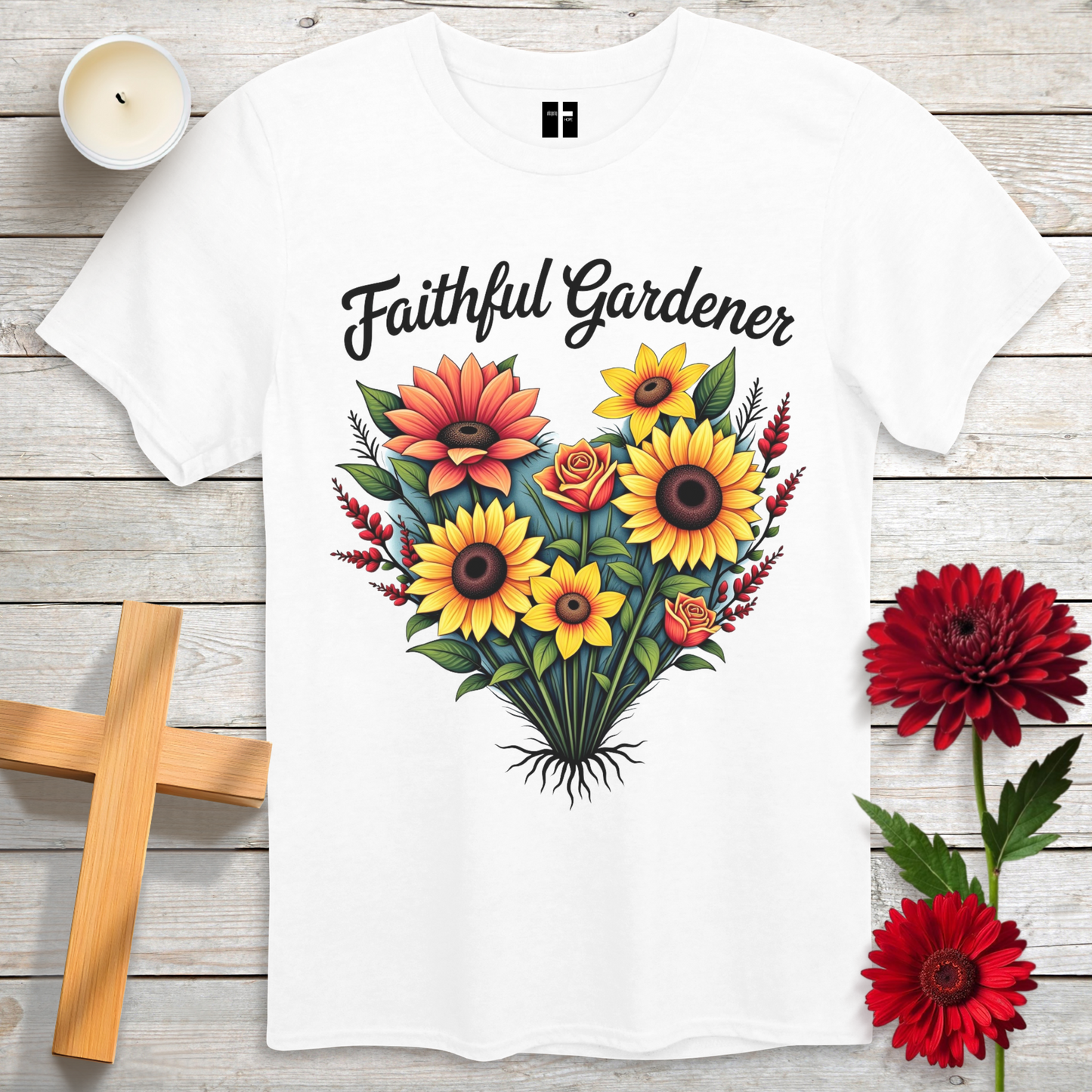 Faithful Gardener Unisex Christian T-Shirt