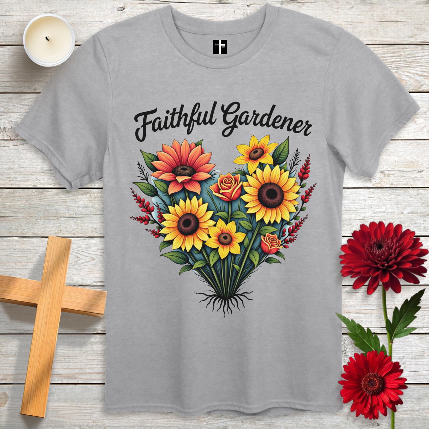 Faithful Gardener Unisex Christian T-Shirt